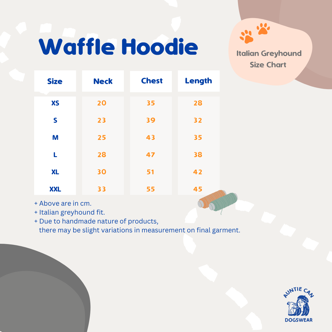 Waffle Hoodie | Dogswear