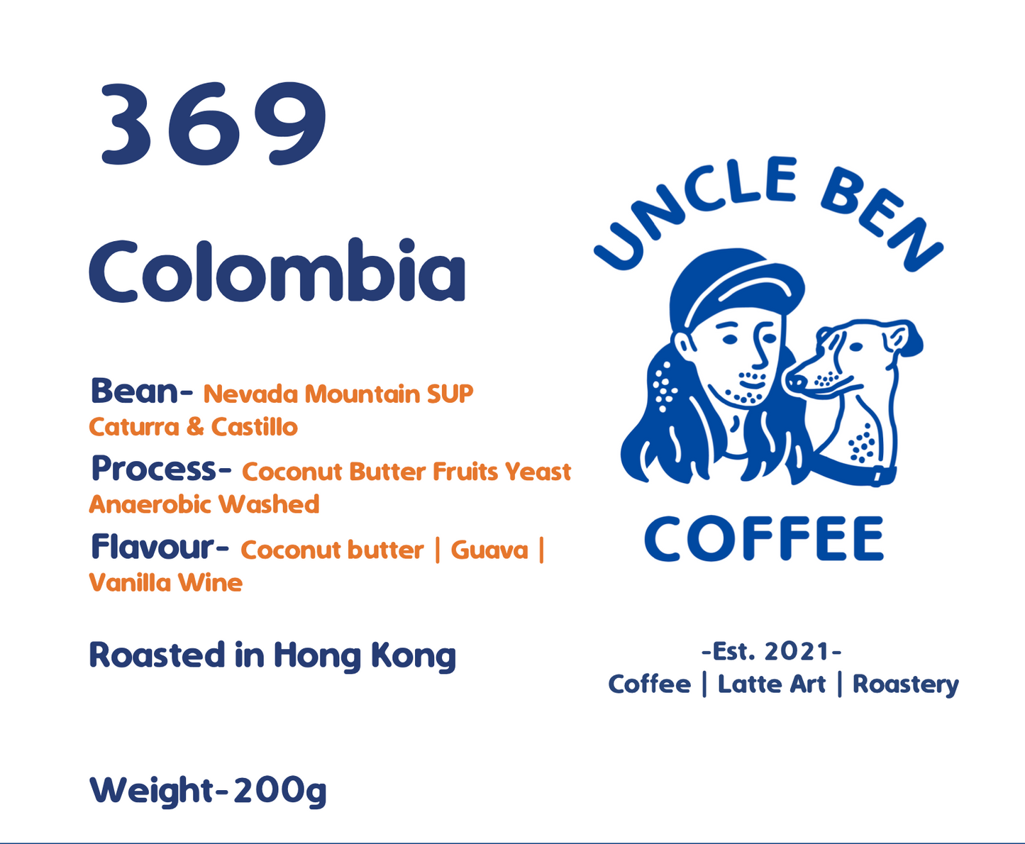359 Colombia Uncle Ben Coffee