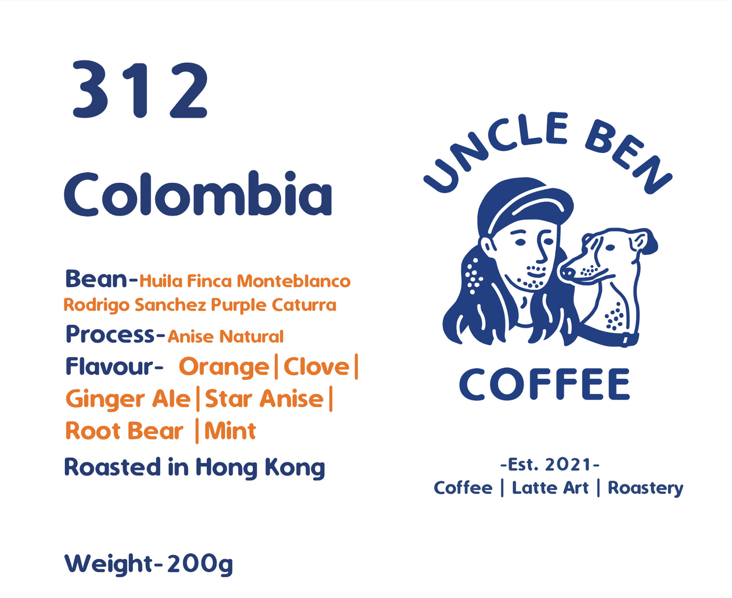 312 Colombia Coffee Beans